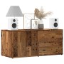 Mueble de TV madera ingeniería madera envejecida 80x34x35,5 cm en Muebles TV | Comprar online en Foru.es