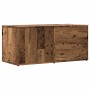 Mueble de TV madera ingeniería madera envejecida 80x34x35,5 cm en Muebles TV | Comprar online en Foru.es