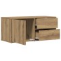 Mueble de TV madera de ingeniería roble artisan 80x34x35,5 cm en Muebles TV | Comprar online en Foru.es