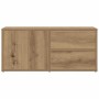 Mueble de TV madera de ingeniería roble artisan 80x34x35,5 cm en Muebles TV | Comprar online en Foru.es