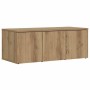 Mueble para TV madera contrachapada roble artisan 80x34x30 cm en Muebles TV | Comprar online en Foru.es