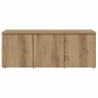 Mueble para TV madera contrachapada roble artisan 80x34x30 cm en Muebles TV | Comprar online en Foru.es