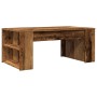 Mesa de centro madera ingeniería madera envejecida 102x55x42 cm en Mesas de centro | Comprar online en Foru.es