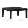 Set de muebles de jardín 4 piezas con cojines plástico gris de vidaXL, Conjuntos de jardín - Ref: Foro24-3059830, Precio: 269...
