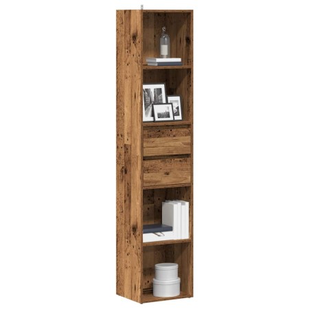 Estantería madera contrachapada madera vieja 36x30x171 cm en Librerías y estanterías | Comprar online en Foru.es
