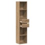 Estantería de madera de ingeniería roble artisan 36x30x171 cm en Librerías y estanterías | Comprar online en Foru.es