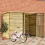 Cobertizo de bicicletas de jardín pino impregnado 232x110x170cm de vidaXL, Cobertizos - Ref: Foro24-3059875, Precio: 585,02 €...