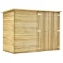 Cobertizo de bicicletas de jardín pino impregnado 232x110x170cm de vidaXL, Cobertizos - Ref: Foro24-3059875, Precio: 585,02 €...