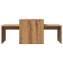 Mesa de centro madera de ingeniería roble artisan 100x48x40 cm en Mesas de centro | Comprar online en Foru.es