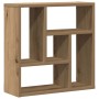 Estante de pared madera ingeniería roble artisan 45x16x45 cm en Estanterías | Comprar online en Foru.es
