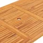 Set de comedor de jardín plegable 7 pzas madera maciza de teca de vidaXL, Conjuntos de jardín - Ref: Foro24-3059968, Precio: ...