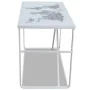 Escritorio rectangular con impresión de mapa de vidaXL, Escritorios - Ref: Foro24-241162, Precio: 106,41 €, Descuento: %