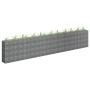 Arriate de gaviones de acero galvanizado 450x30x90 cm en Macetas y jardineras | Comprar online en Foru.es