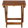 Tumbonas 2 unidades con mesa y cojines madera maciza de acacia en Tumbonas | Comprar online en Foru.es