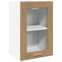Vitrina colgante "Lyon" roble artesanal 40x31x60 cm madera de ingeniería en Armarios de cocina | Comprar online en Foru.es