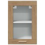 Vitrina colgante "Lyon" roble artesanal 40x31x60 cm madera de ingeniería en Armarios de cocina | Comprar online en Foru.es