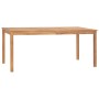 Conjunto de comedor de jardín 5 piezas madera maciza de teca de vidaXL, Conjuntos de jardín - Ref: Foro24-3059943, Precio: 87...