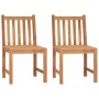Conjunto de comedor de jardín 3 piezas madera maciza de teca de vidaXL, Conjuntos de jardín - Ref: Foro24-3059921, Precio: 45...