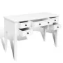 Escritorio con 5 cajones blanco de vidaXL, Escritorios - Ref: Foro24-241533, Precio: 246,05 €, Descuento: %