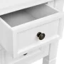 Escritorio con 5 cajones blanco de vidaXL, Escritorios - Ref: Foro24-241533, Precio: 246,05 €, Descuento: %