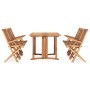 Set comedor de jardín plegable 7 piezas madera maciza de teca de vidaXL, Conjuntos de jardín - Ref: Foro24-3059973, Precio: 6...