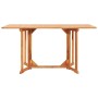 Set comedor de jardín plegable 7 piezas madera maciza de teca de vidaXL, Conjuntos de jardín - Ref: Foro24-3059973, Precio: 6...