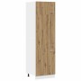 Armario frigorífico "Lyon" roble artesanal 60x57x207 cm madera de ingeniería en Armarios de cocina | Comprar online en Foru.es