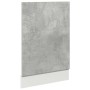 Panel para lavavajillas "Lyon" gris hormigón 45x3x67 cm en Armarios de cocina | Comprar online en Foru.es