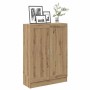 Armario de madera de ingeniería roble artisan 82,5x30,5x115 cm en Librerías y estanterías | Comprar online en Foru.es