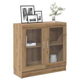 Armario libros madera ingeniería roble artisan 82,5x30,5x80 cm en Librerías y estanterías | Comprar online en Foru.es