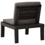 Sillones de jardín con cojines 2 unidades plástico gris de vidaXL, Sillas de jardín - Ref: Foro24-3059824, Precio: 130,44 €, ...