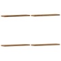 Estantes pared 4 ud madera ingeniería roble artisan 40x10x1,5cm en Estanterías | Comprar online en Foru.es