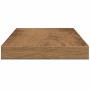 Estantes pared 4 ud madera ingeniería roble artisan 40x10x1,5cm en Estanterías | Comprar online en Foru.es