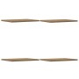 Tablas de estantería 4 uds madera roble Sonoma 40x30x1,5 cm en Estanterías | Comprar online en Foru.es