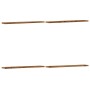 Estantes pared 4 uds madera ingeniería envejecida 60x20x1,5 cm en Estanterías | Comprar online en Foru.es