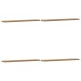 Estantes pared 4 ud madera ingeniería roble artisan 60x20x1,5cm en Estanterías | Comprar online en Foru.es