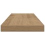 Estantes pared 4 ud madera ingeniería roble artisan 60x20x1,5cm en Estanterías | Comprar online en Foru.es