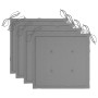 Sillas de comedor de jardín con cojines 3 uds madera de acacia de vidaXL, Sillas de jardín - Ref: Foro24-3060784, Precio: 257...