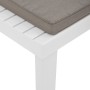 Sillones de jardín con cojines 2 unidades plástico blanco de vidaXL, Sillas de jardín - Ref: Foro24-3059823, Precio: 144,43 €...