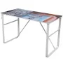 Escritorio rectangular con superficie con imagen de vidaXL, Escritorios - Ref: Foro24-241163, Precio: 83,87 €, Descuento: %