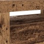 Mueble TV luces LED madera ingeniería envejecida 120x35x40 cm en Muebles TV | Comprar online en Foru.es