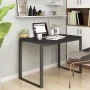 Escritorio de ordenador madera contrachapada negro 110x60x73 cm de vidaXL, Escritorios - Ref: Foro24-30196, Precio: 118,11 €,...