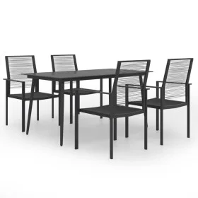 Juego de comedor de jardín 5 piezas de vidaXL, Conjuntos de jardín - Ref: Foro24-3060257, Precio: 347,37 €, Descuento: %