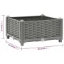 Arriate polipropileno 40x40x23 cm de vidaXL, Maceteros y jardineras - Ref: Foro24-153289, Precio: 33,23 €, Descuento: %