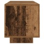 Mueble TV luces LED madera ingeniería envejecida 160x35x40 cm en Muebles TV | Comprar online en Foru.es