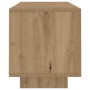 Mueble de TV luces LED madera roble artisan 160x35x40 cm en Muebles TV | Comprar online en Foru.es