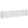 Arriate de gaviones de hierro galvanizado 470x50x100 cm de vidaXL, Maceteros y jardineras - Ref: Foro24-152037, Precio: 153,2...