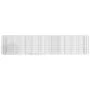 Arriate de gaviones de hierro galvanizado 470x50x100 cm de vidaXL, Maceteros y jardineras - Ref: Foro24-152037, Precio: 153,2...