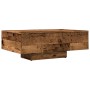Mesa de centro madera ingeniería madera envejecida 85x55x31 cm en Mesas de centro | Comprar online en Foru.es