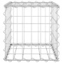 Arriate de gaviones cúbico alambre de acero 30x30x30 cm en Macetas y jardineras | Comprar online en Foru.es